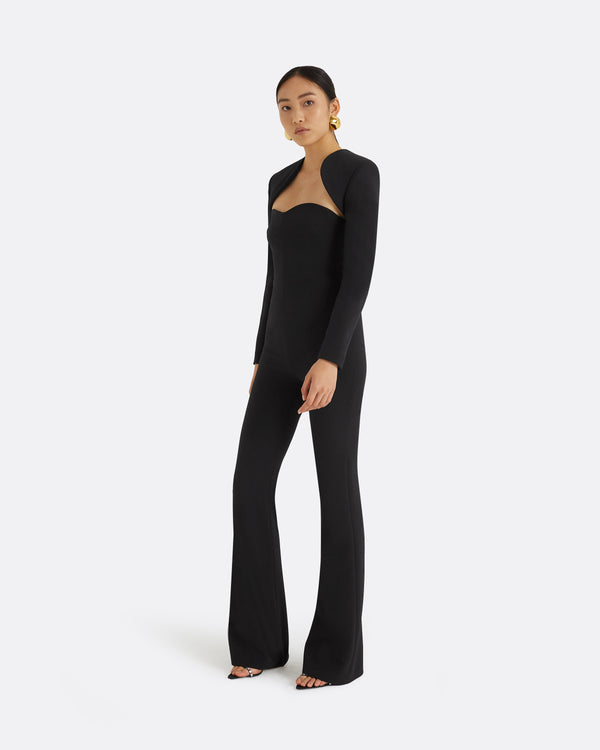 Safiyaa Trix Black Harness With Immie Jumpsuit