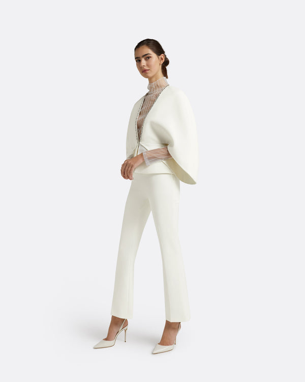 Safiyaa Tucker Ivory Cape