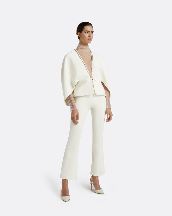 safiyaa Tucker Ivory Cape