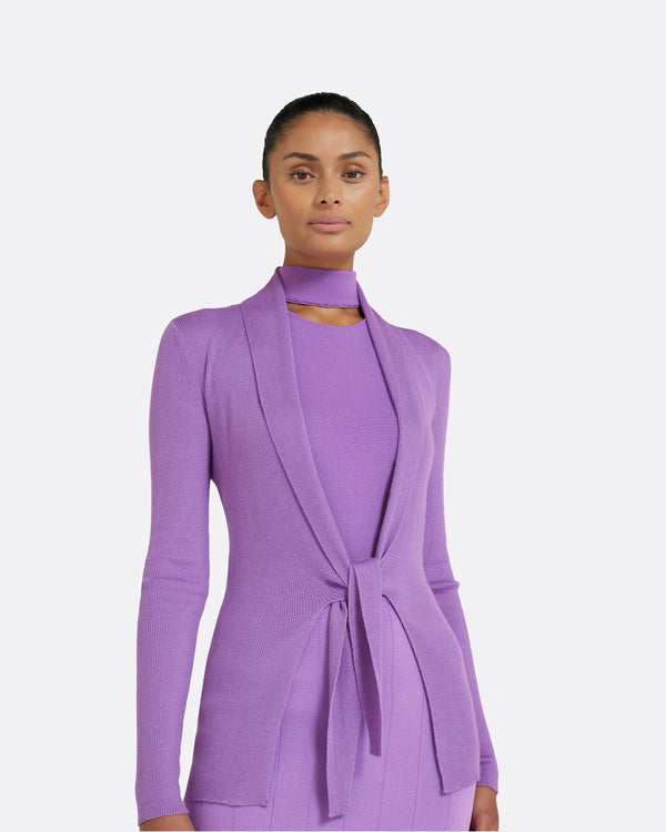 Safiyaa Uichama Lupine Knit Cardigan