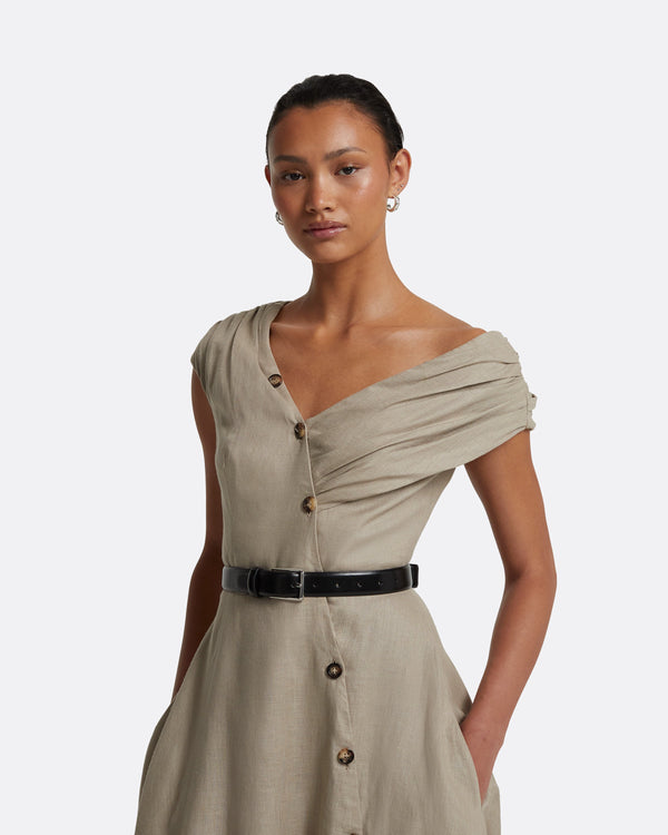 Safiyaa Vanessa Stone Midi Dress