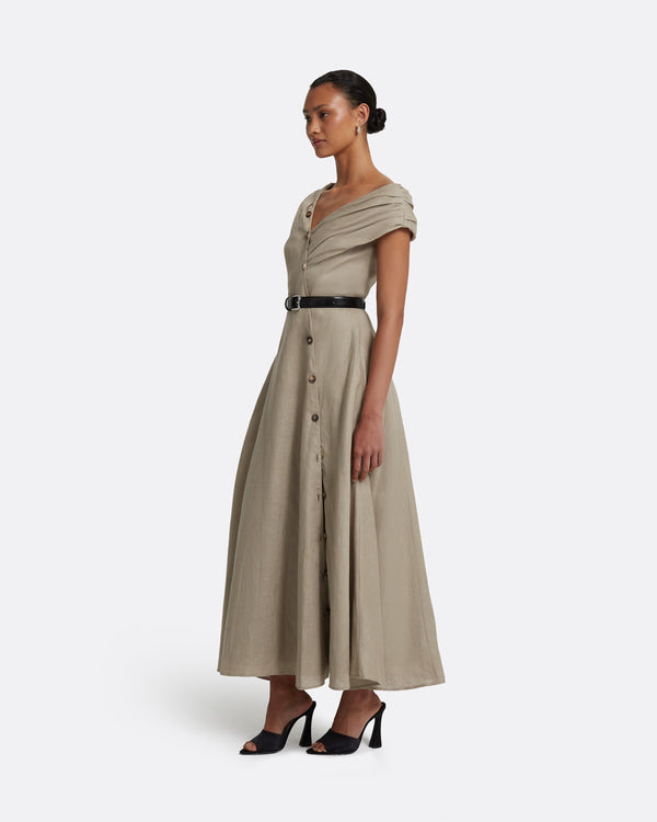 Safiyaa Vanessa Stone Midi Dress