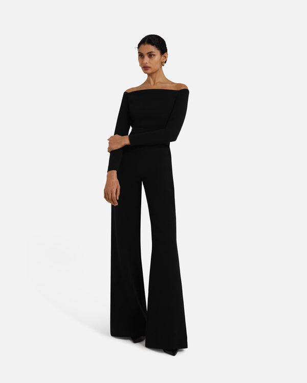 Safiyaa Veasna Black Jumpsuit