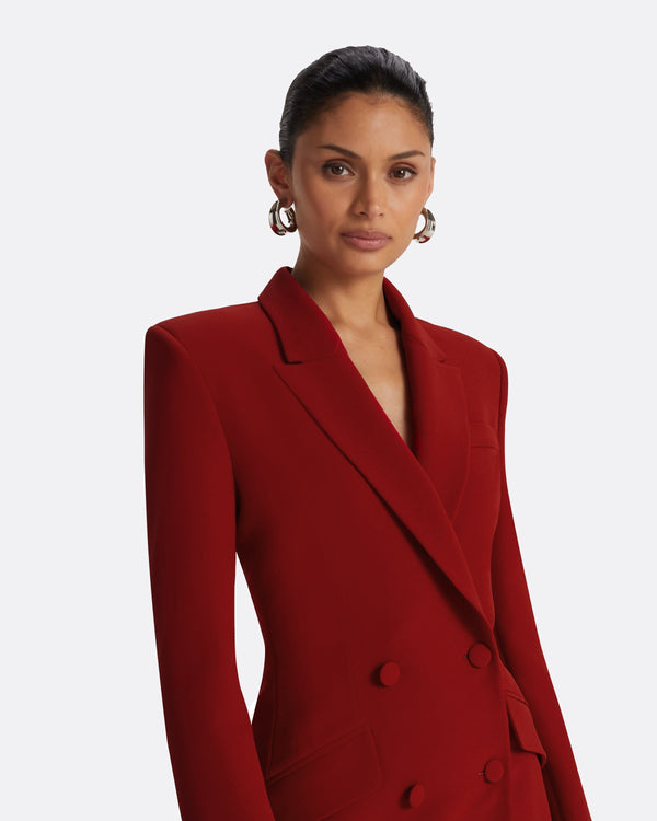Safiyaa Wynnie Azalea Red Jacket