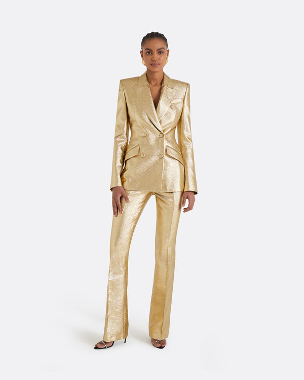 safiyaa Wynnie Gold Jacket