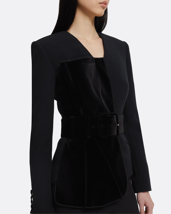 Safiyaa Yukari Jacket In Black