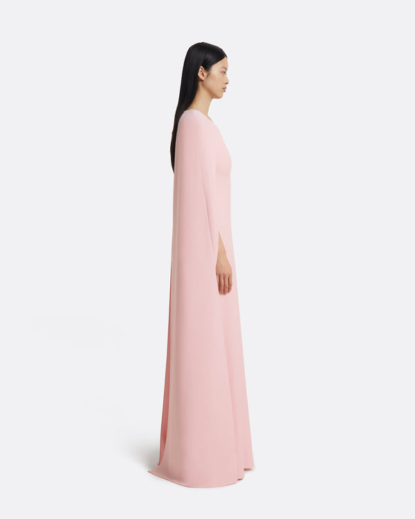 Safiyaa Yuna Long Dress In Lychee