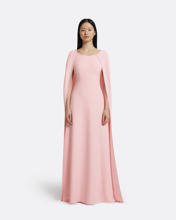 safiyaa Yuna Long Dress in Lychee