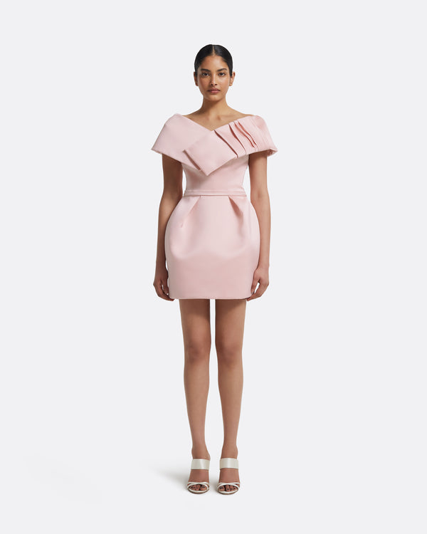 safiyaa Senka Short Dress & Hanabi Harness in Lotus Bloom