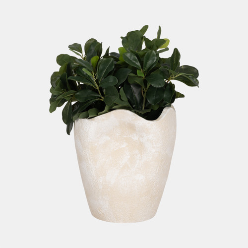 Sagebrook Home 10" Abstract Textured Terracotta Vase Ivory Wishlist Create New