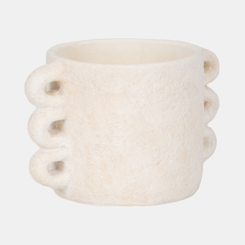 Sagebrook Home 10" Arch Handle Planter White Wishlist Create New