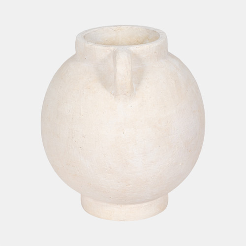 Sagebrook Home 10" Bulbous Jug With Handle White Wishlist Create New