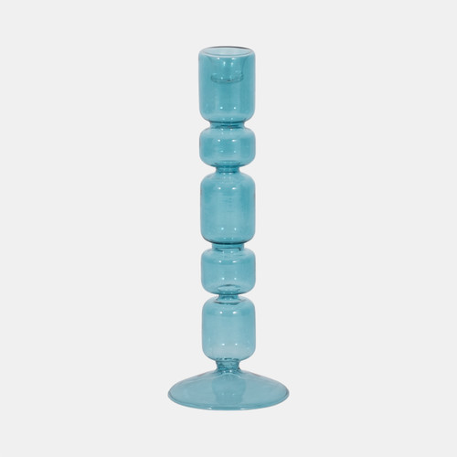 Sagebrook Home 10" Mixed Bubble Taper Candleholder Blue Wishlist Create New