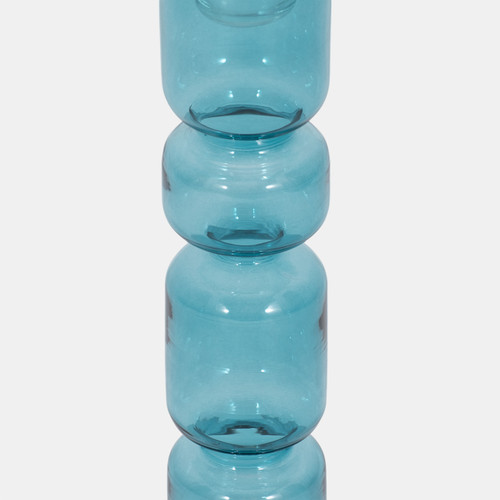 Sagebrook Home 10" Mixed Bubble Taper Candleholder Blue Wishlist Create New