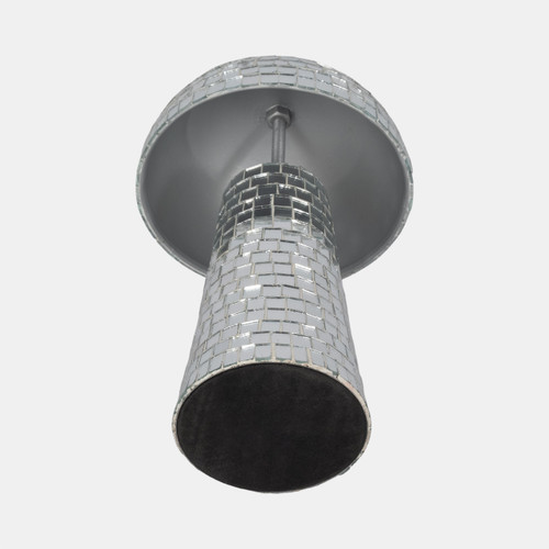 Sagebrook Home 10" Mosaic Mushroom Silver Wishlist Create New