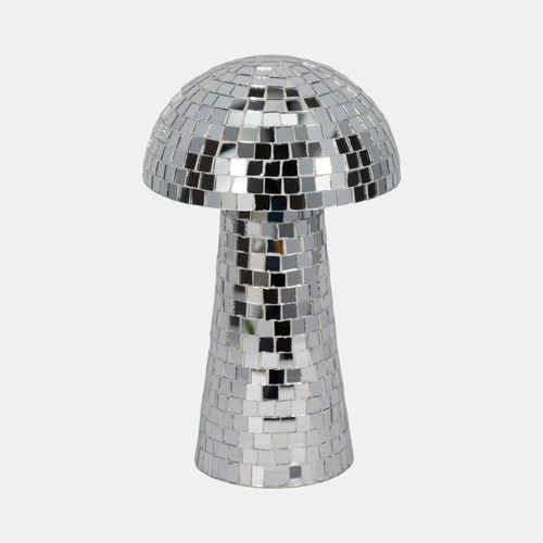 sagebrook home 10" Mosaic Mushroom Silver Wishlist Create New
