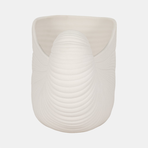 Sagebrook Home 10" Nautilus Shell Planter White Wishlist Create New