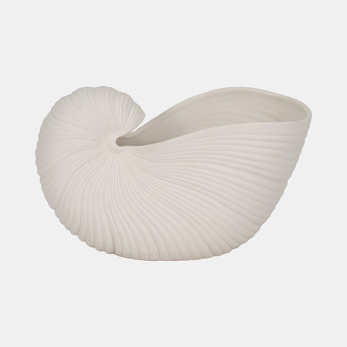 sagebrook home 10" Nautilus Shell Planter White Wishlist Create New