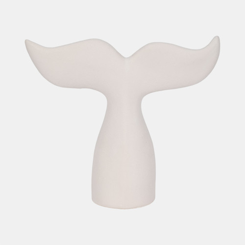 sagebrook home 10" Textured Whale Tail White Wishlist Create New