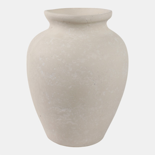 sagebrook home 10" Traditional Jug Paper Mache Ivory Wishlist Create New