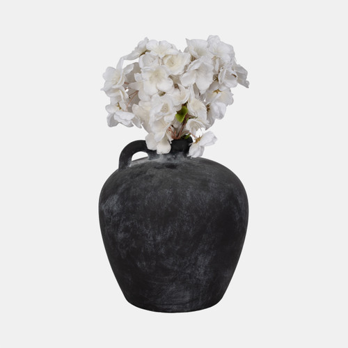 Sagebrook Home 10" Weathered Jug With Handle Black Wishlist Create New