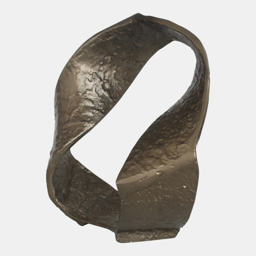 Sagebrook Home 10x10" Curvy Object Antique Brass Wishlist Create New