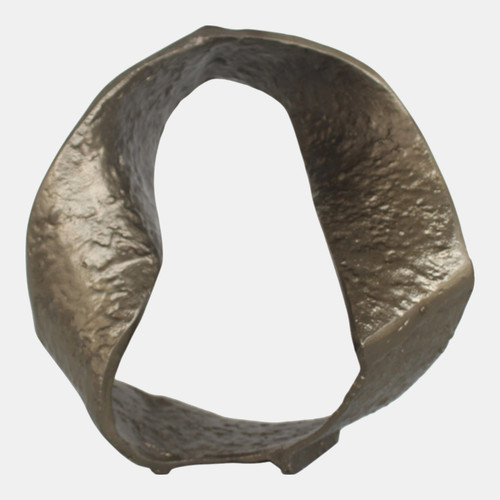 sagebrook home 10x10" Curvy Object Antique Brass Wishlist Create New