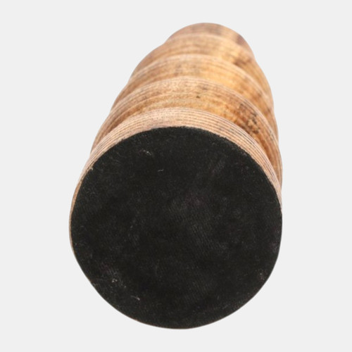 Sagebrook Home 10x3" Ribbed Taper Holder Natural Wishlist Create New