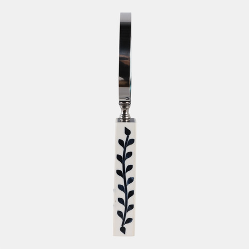 Sagebrook Home 10x4" Vines Handle Magnifying Glass White/blue Wishlist Create New