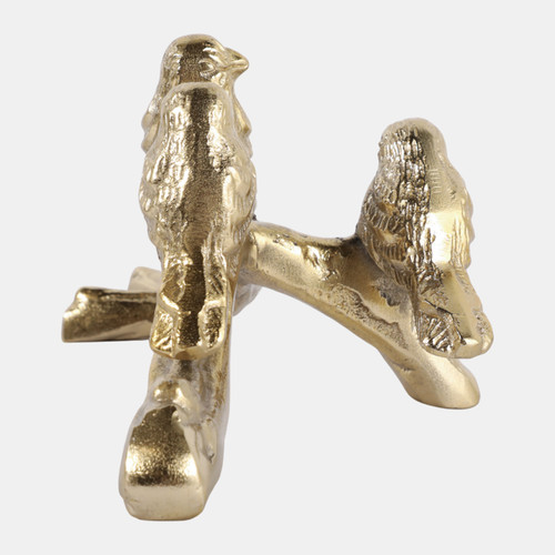 Sagebrook Home 10x5" Birds Sitting On Branch Gold Wishlist Create New