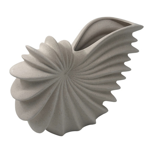 Sagebrook Home 10x6" Ribbed Shell White Wishlist Create New