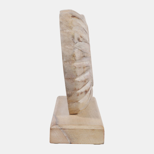 Sagebrook Home 10x7" Distressed Wood Shell On Base White/natural Wishlist Create New