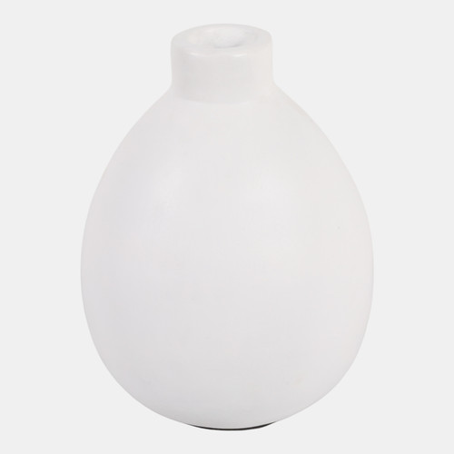 Sagebrook Home 10x7" Rounded Terracotta Vase White Wishlist Create New