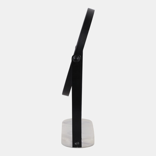 Sagebrook Home 10x7" Table Top Mirror Marble Base Black/white Wishlist Create New