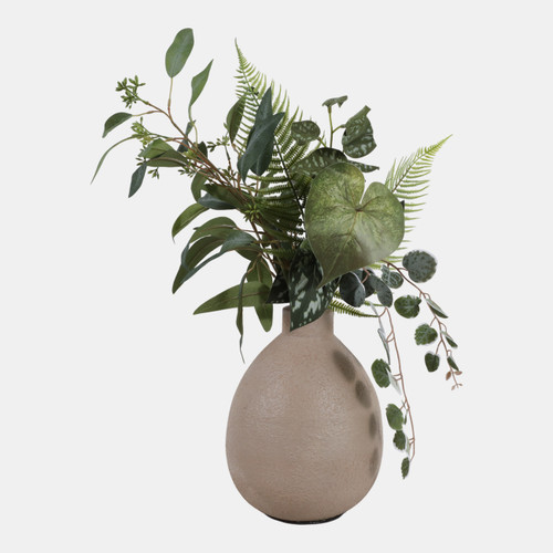 Sagebrook Home 10x8" Rounded Terracotta Vase Brown Wishlist Create New