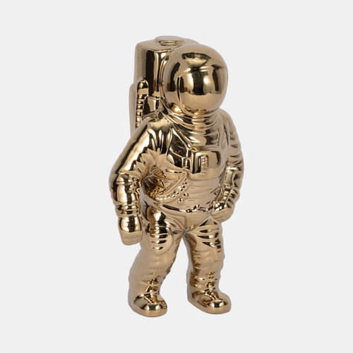 Sagebrook Home 11" Astronaut Statuette Gold Wishlist Create New