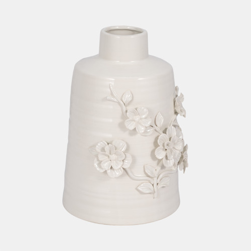 Sagebrook Home 11" Floral Vase White Wishlist Create New