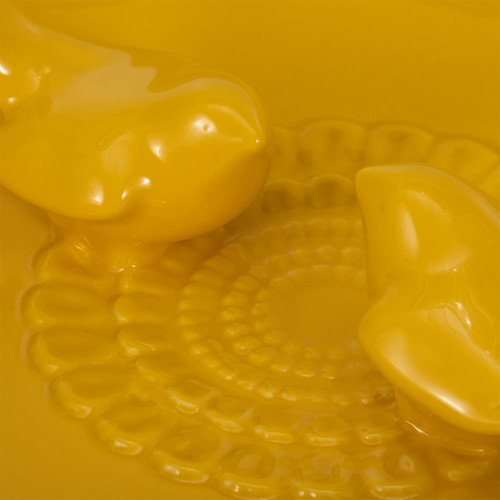 Sagebrook Home 11" Flower Bird Bath Yellow Wishlist Create New