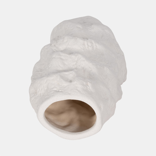 Sagebrook Home 11" Jagged Textured Vase White Wishlist Create New