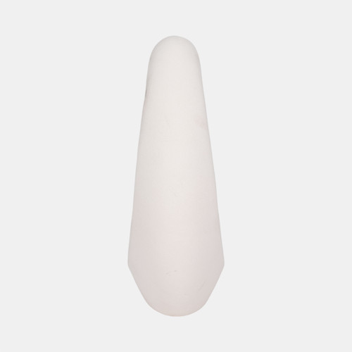 Sagebrook Home 11" Lopsided Open Cut Out Vase Sand Texture White Wishlist Create New