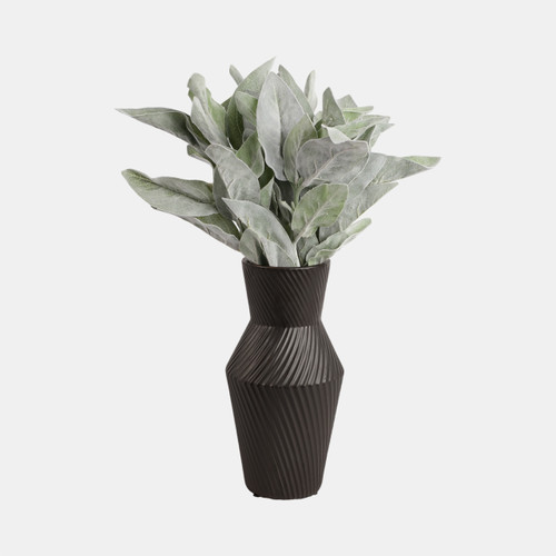 Sagebrook Home 11" Modern Totem Vase Black Wishlist Create New