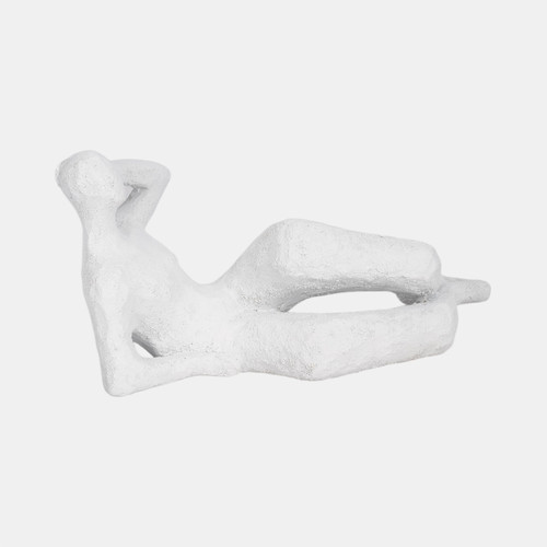 Sagebrook Home 11" Paint Me Pose Rough Texture White Wishlist Create New