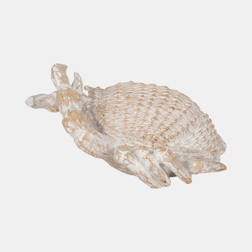 sagebrook home 11" Resin Wicker Crab White Wishlist Create New