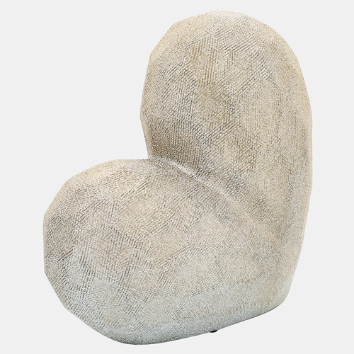 Sagebrook Home 11" Scratched Heart Deco Champagne Wishlist Create New