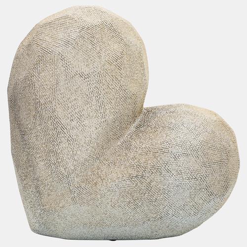 Sagebrook Home 11" Scratched Heart Deco Champagne Wishlist Create New