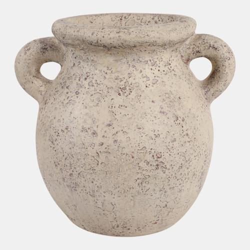 sagebrook home 11x11" Terracotta Double Handle Vase Ivory Wishlist Create New