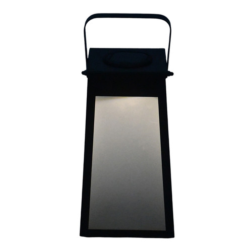 Sagebrook Home 11x6" Solar Outdoor Lantern Black Wishlist Create New