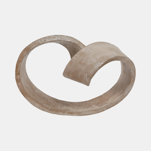 Sagebrook Home 11x7" Stone Textured Loop Decor Tan Wishlist Create New