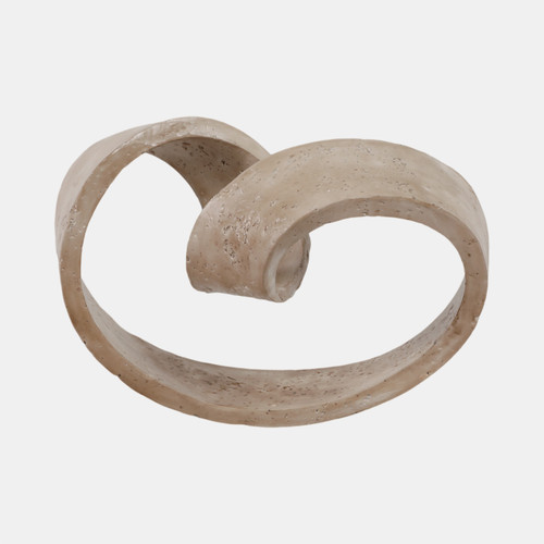 sagebrook home 11x7" Stone Textured Loop Decor Tan Wishlist Create New