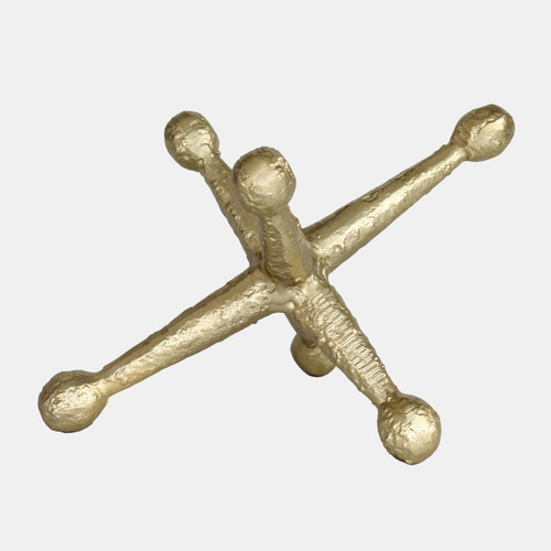 sagebrook home 11x9" Hammered Metal Jack Gold Wishlist Create New